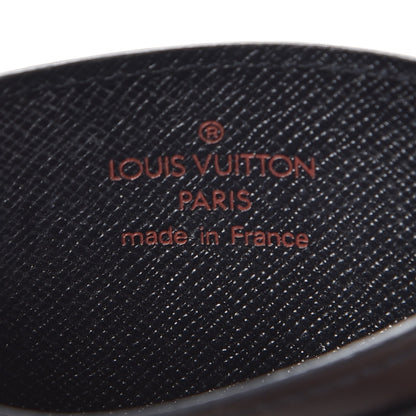 Louis Vuitton Epi Card Holder Black 6 of 10