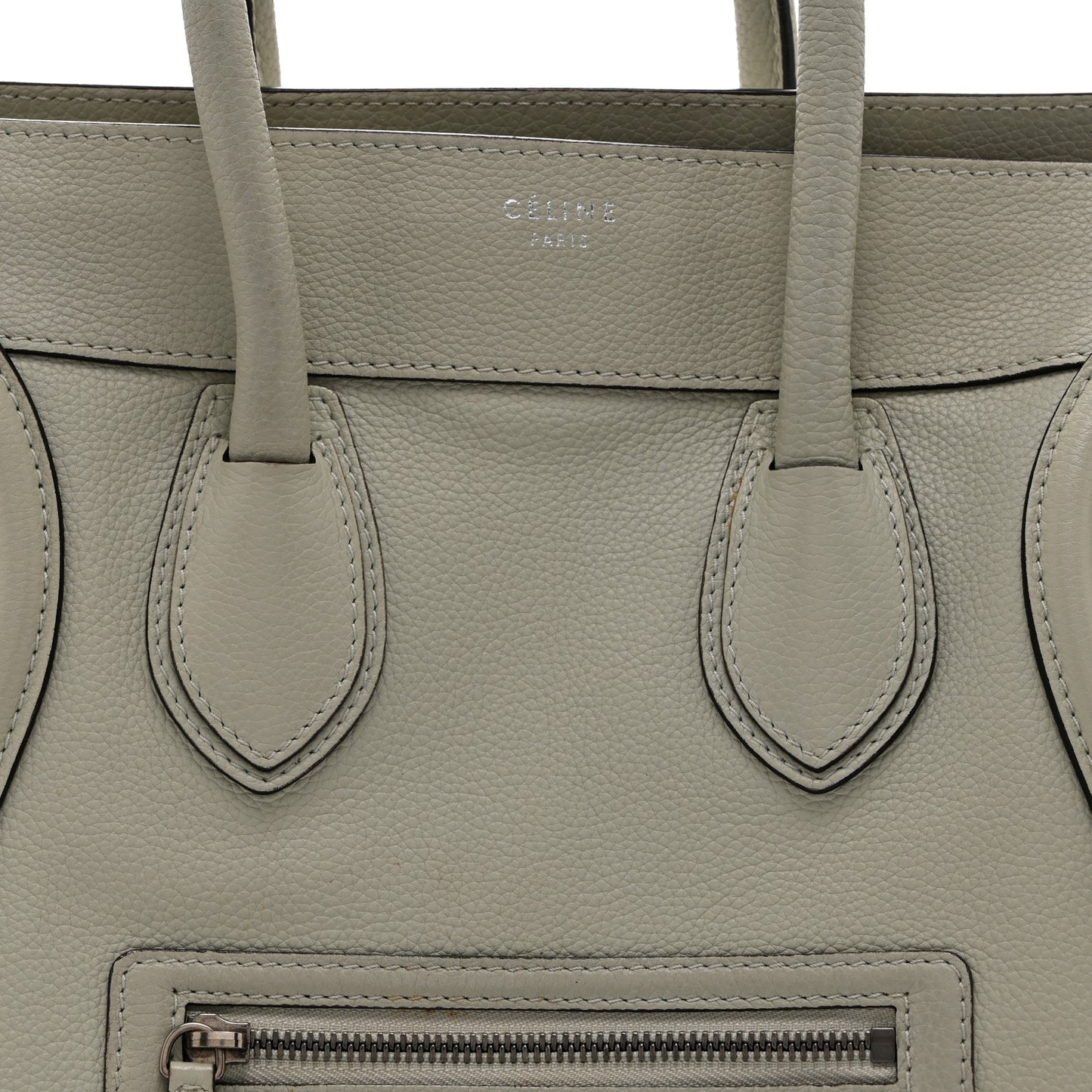 Pebbled Calfskin Mini Luggage Dune