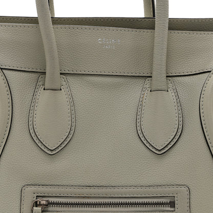 Celine Pebbled Calfskin Mini Luggage Dune 8 of 11