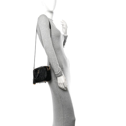 Miu Miu Nappa Matelasse Small Arcadie Black 2 of 10