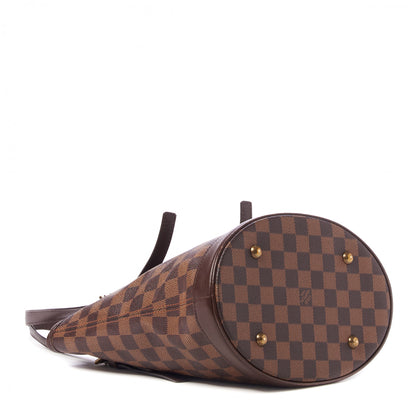 Louis Vuitton Damier Ebene Marais Bucket 23 4 of 8