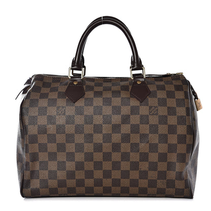 Louis Vuitton Damier Ebene Speedy 30 1 of 19