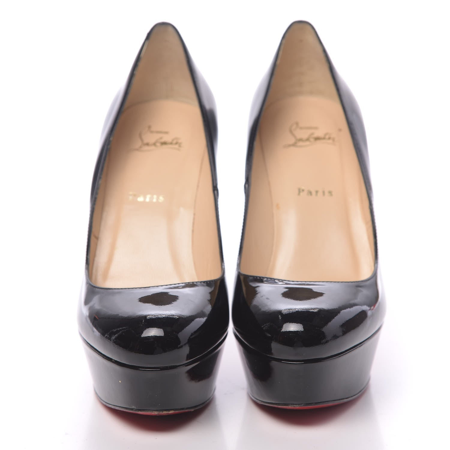 Christian Louboutin Patent Bianca 120 Pumps 39.5 Black 2 of 11