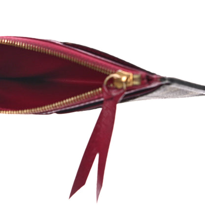 Louis Vuitton Monogram Zipped Card Holder Fuchsia 5 of 13