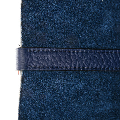 Hermes Taurillon Clemence Picotin Lock 22 MM Bleu De Malte 7 of 12
