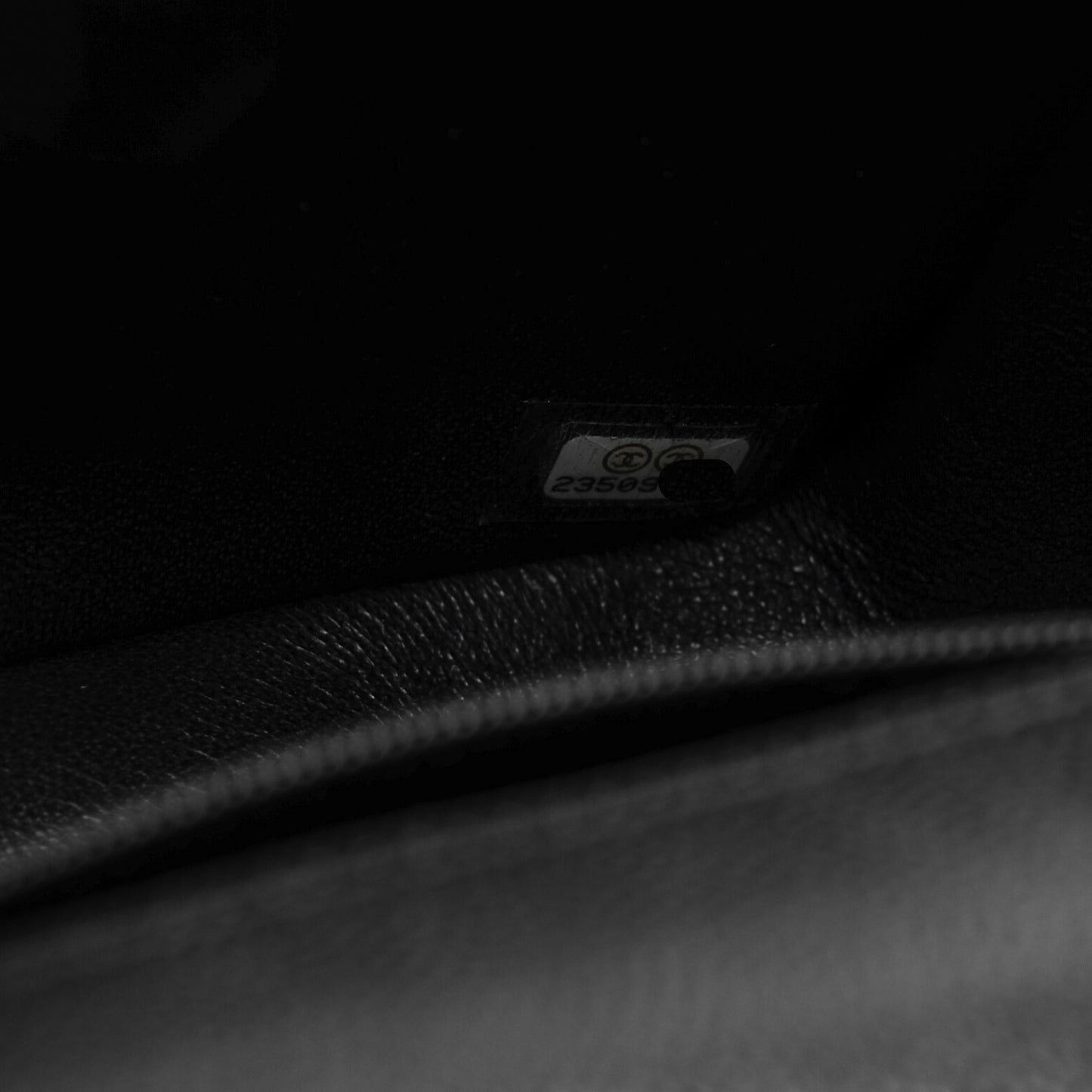 Caviar Quilted Mini Square Flap Black