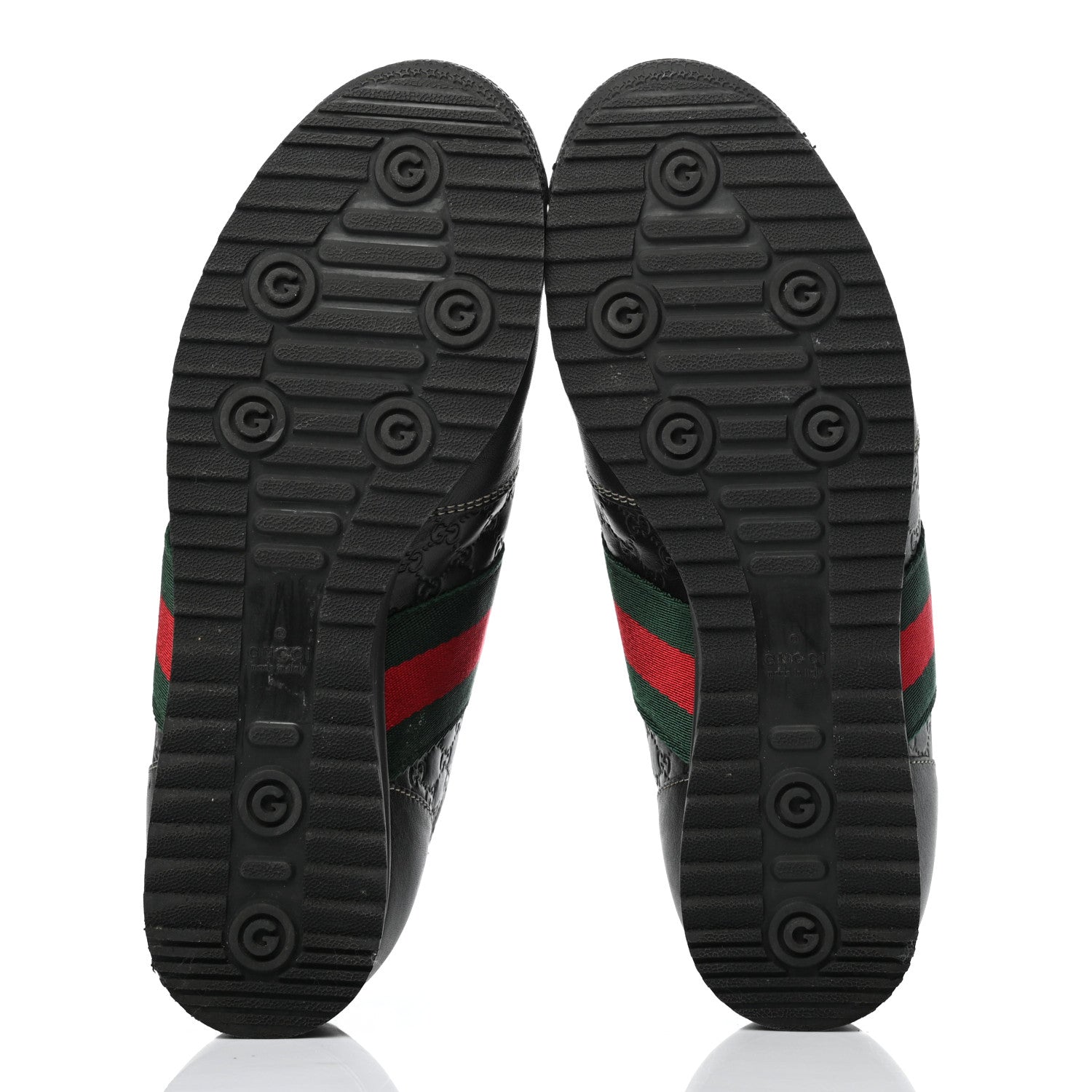 Gucci Guccissima Web Sneakers 35.5 Black 5 of 12