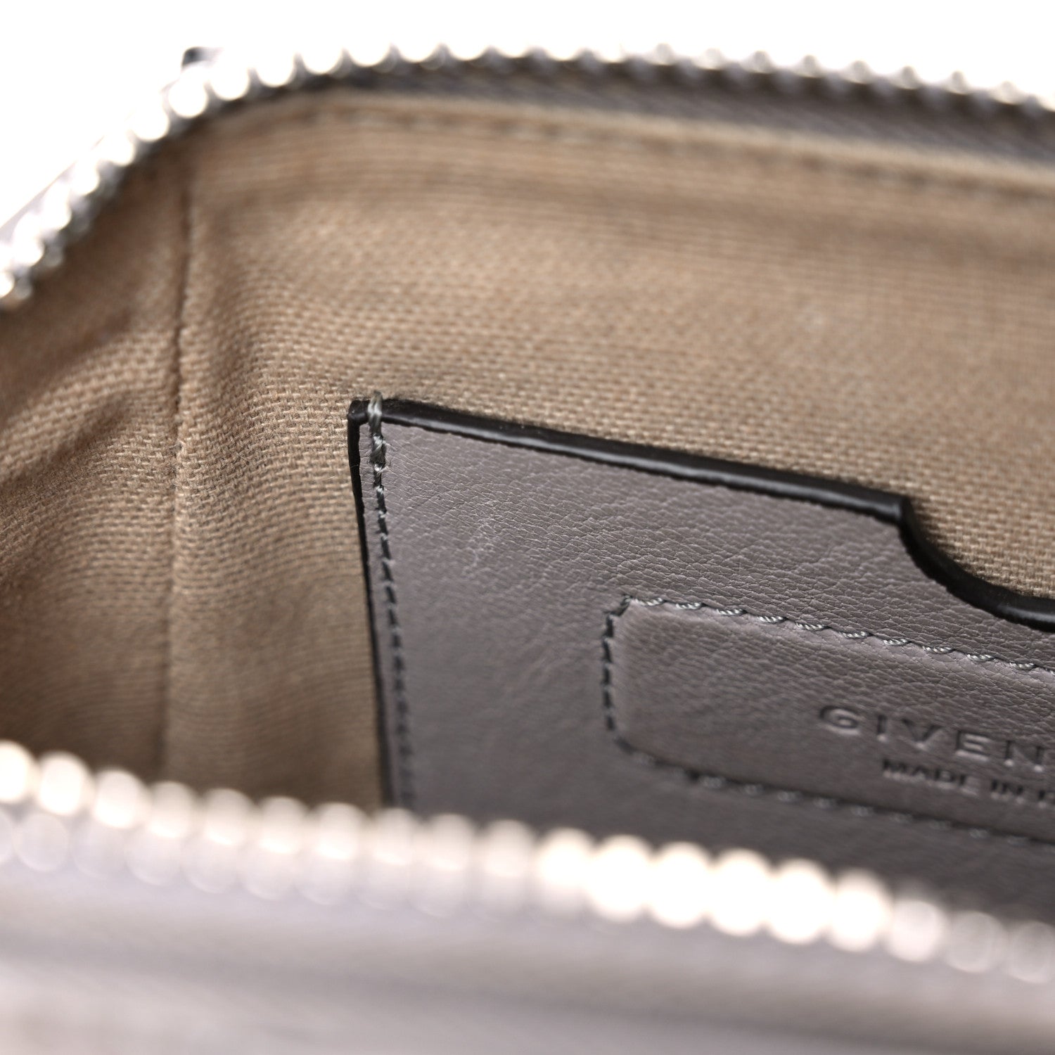 Givenchy Sugar Goatskin Nano Antigona Pearl Grey 10 of 16