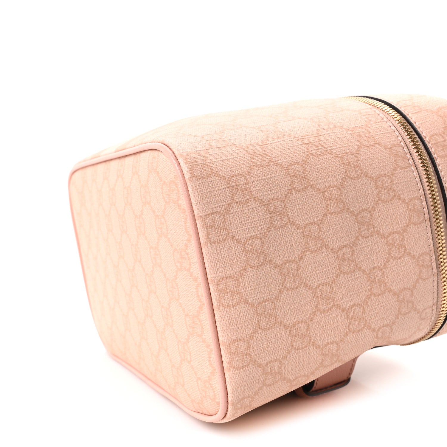 Gucci GG Supreme Monogram Textured Savoy Medium Beauty Case Pink 10 of 10