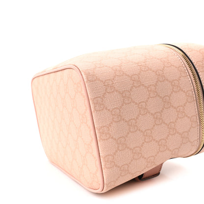 Gucci GG Supreme Monogram Textured Savoy Medium Beauty Case Pink 10 of 10