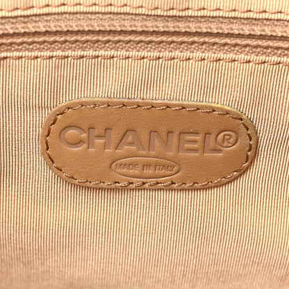 Chanel Calfskin Wild Stitch Top Handle Bag Beige 5 of 6