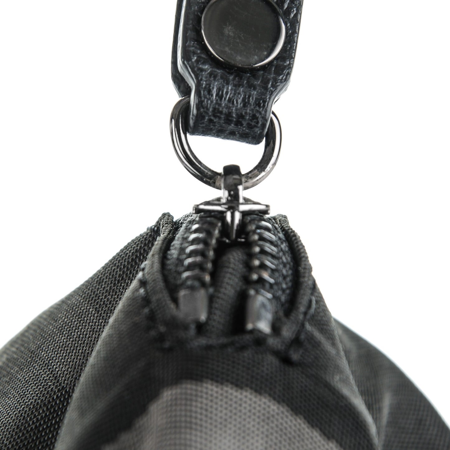 London Leather Nylon Mens Tote Black