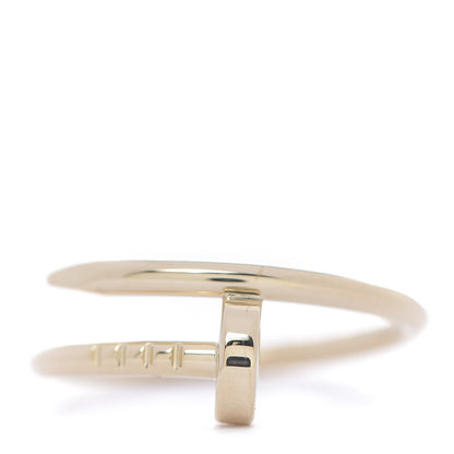 Cartier 18K Yellow Gold Small Juste Un Clou Ring 49 4.75 1 of 4