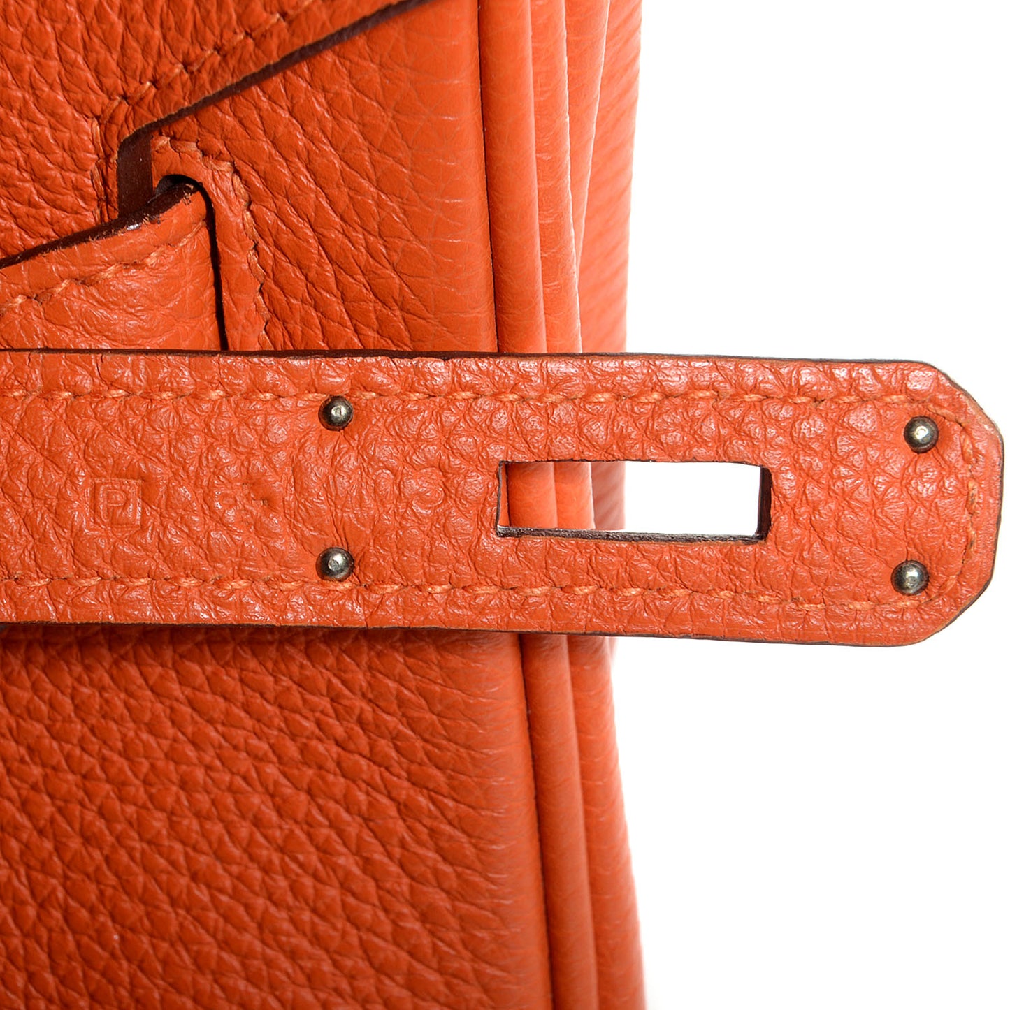 Togo Birkin 35 Orange