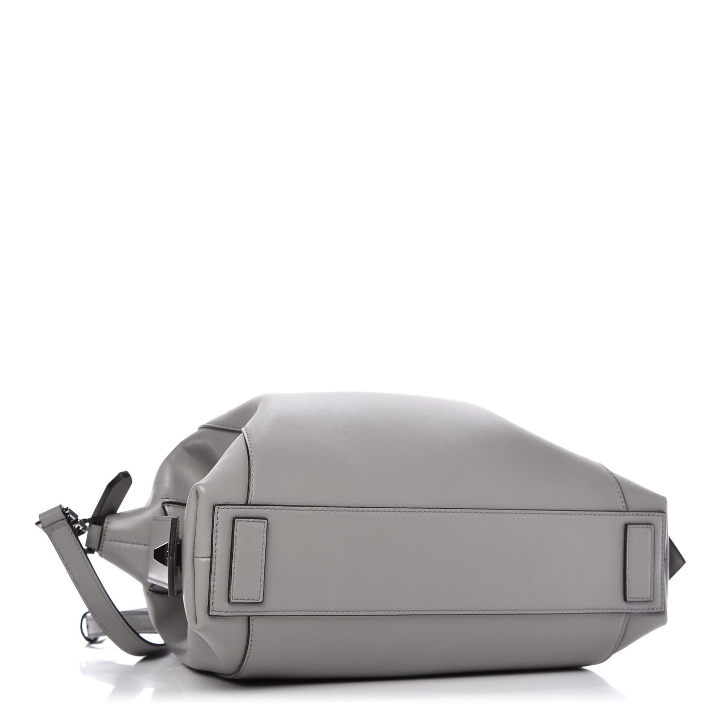 Calfskin Small Soft Antigona Pearl Grey