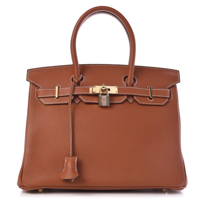 Hermes Taurillon Clemence Birkin 30 Etrusque 1 of 37