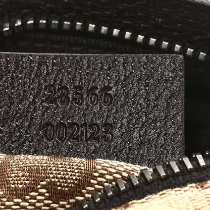 Gucci GG Monogram Double Pocket Belt Bag Dark Brown 7 of 12