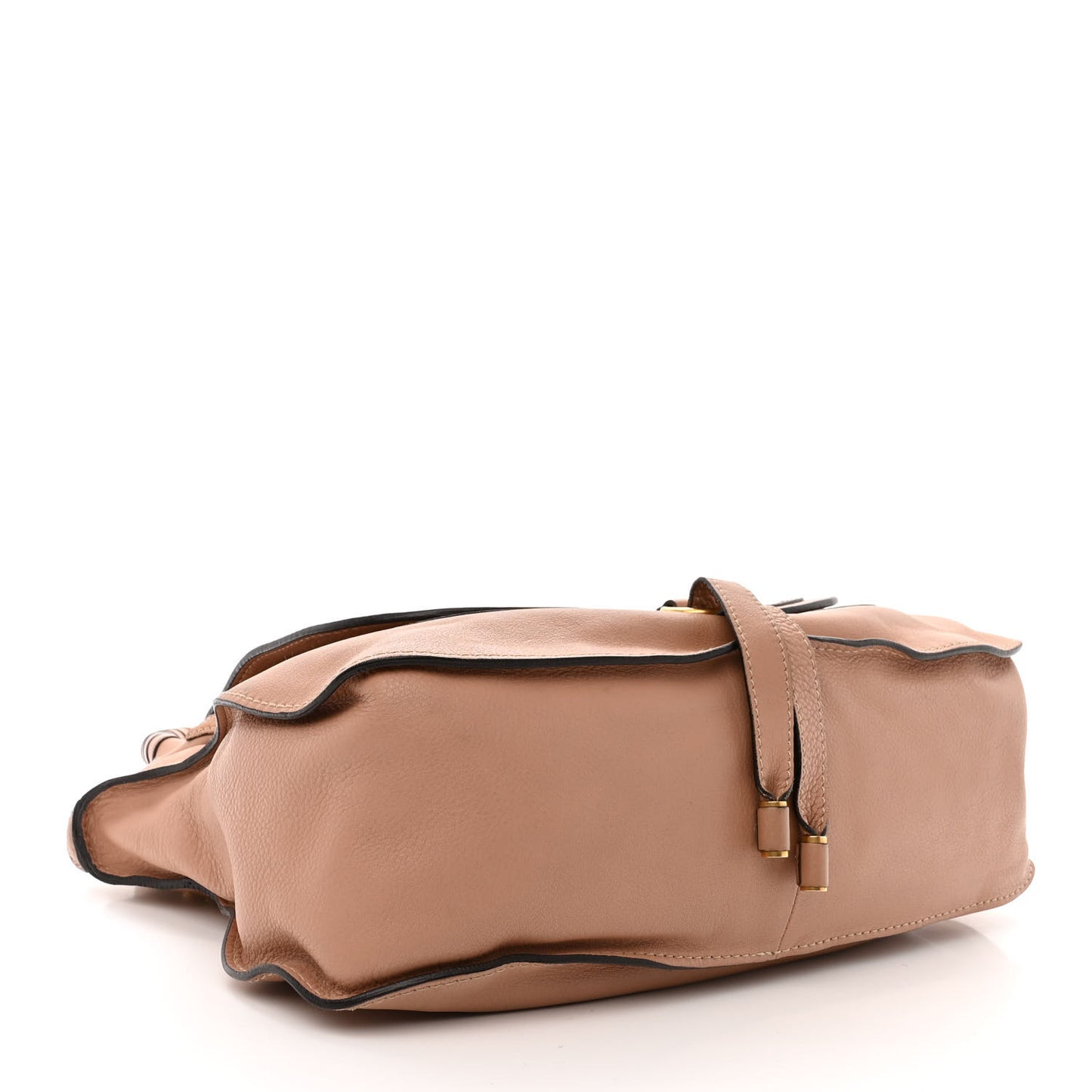 Calfskin Medium Marcie Satchel Nude