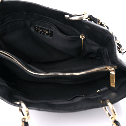 Chanel Caviar Quilted Grand Shopping Tote GST Black 5 of 16