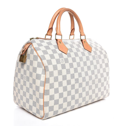 Louis Vuitton Damier Azur Speedy 30 3 of 8