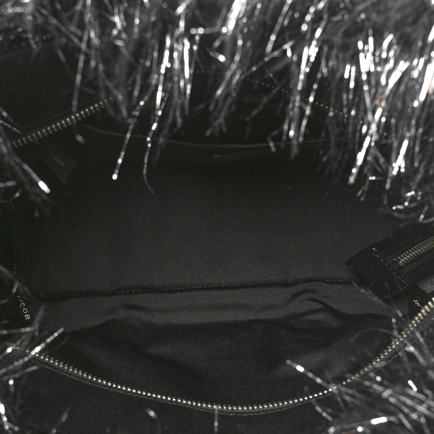 The Creature Small Tote Bag Black Silver