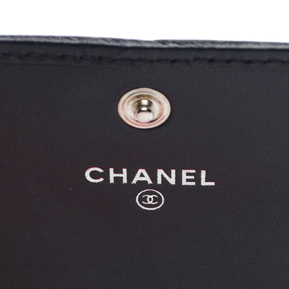 Chanel Calfskin Quilted Cambon Business Card Holder Black 6 of 8