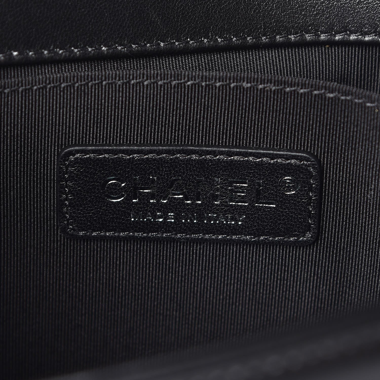 Chanel Lambskin Quilted Medium Boy Flap Black 6 of 11