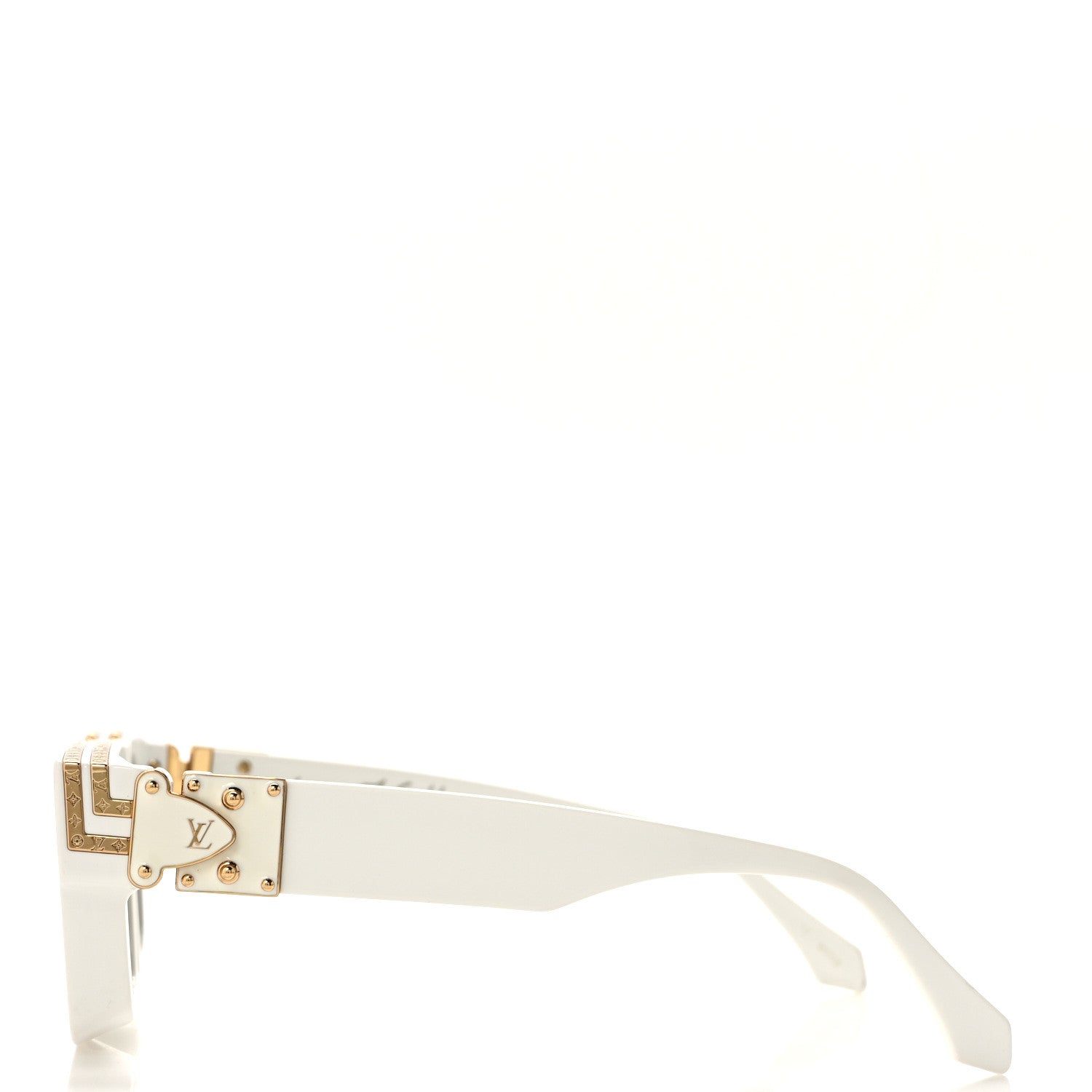 Louis Vuitton Acetate 1.1 Millionaires Z1166W Sunglasses White 3 of 8