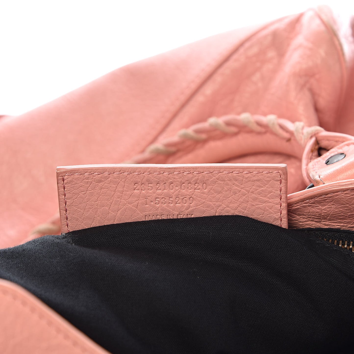 Agneau Classic Hardware Velo Rose Peche