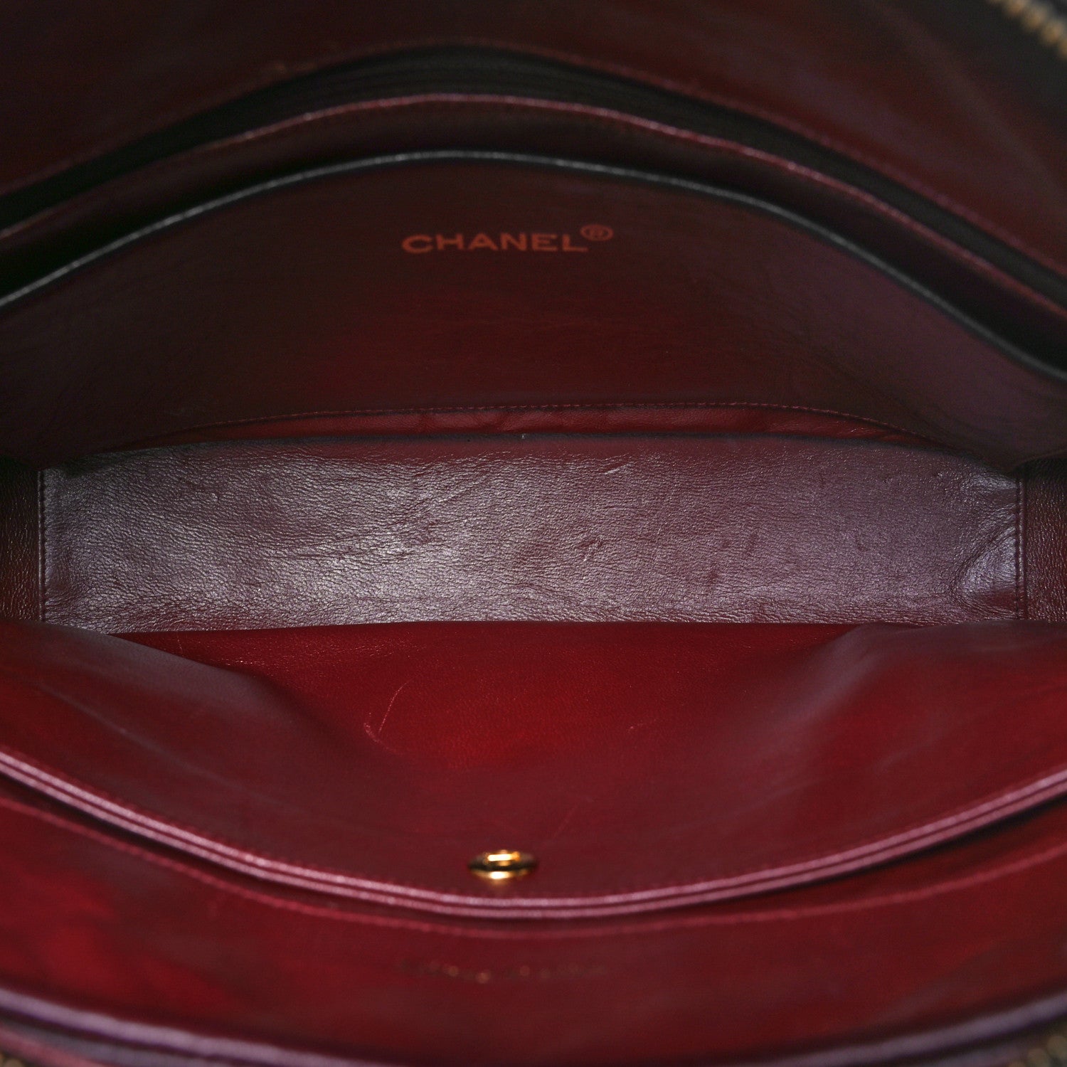 Chanel Lambskin Quilted Medium Camera Case Black 6 of 10