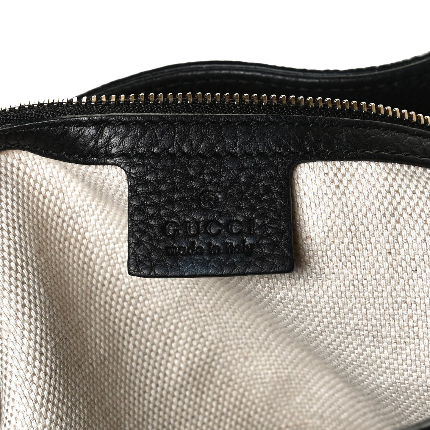 Pebbled Calfskin Medium Soho Chain Shoulder Bag Black