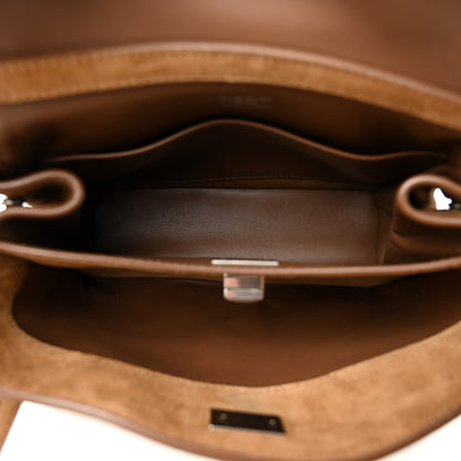 Balenciaga Waxed Suede Mini Rodeo Top Handle Handbag Camel 5 of 11