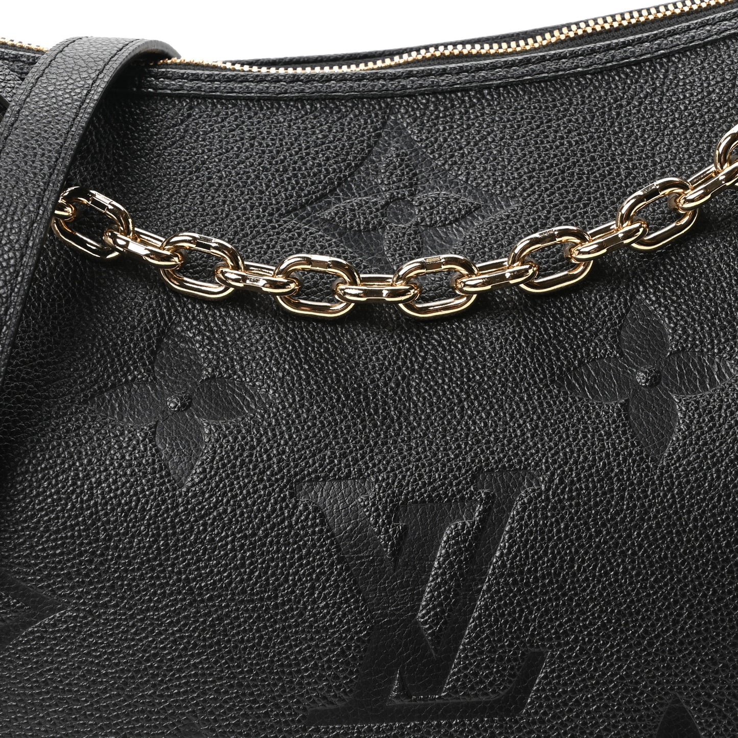 Empreinte Monogram Giant Loop Hobo Black