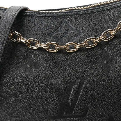 Louis Vuitton Empreinte Monogram Giant Loop Hobo Black 7 of 9