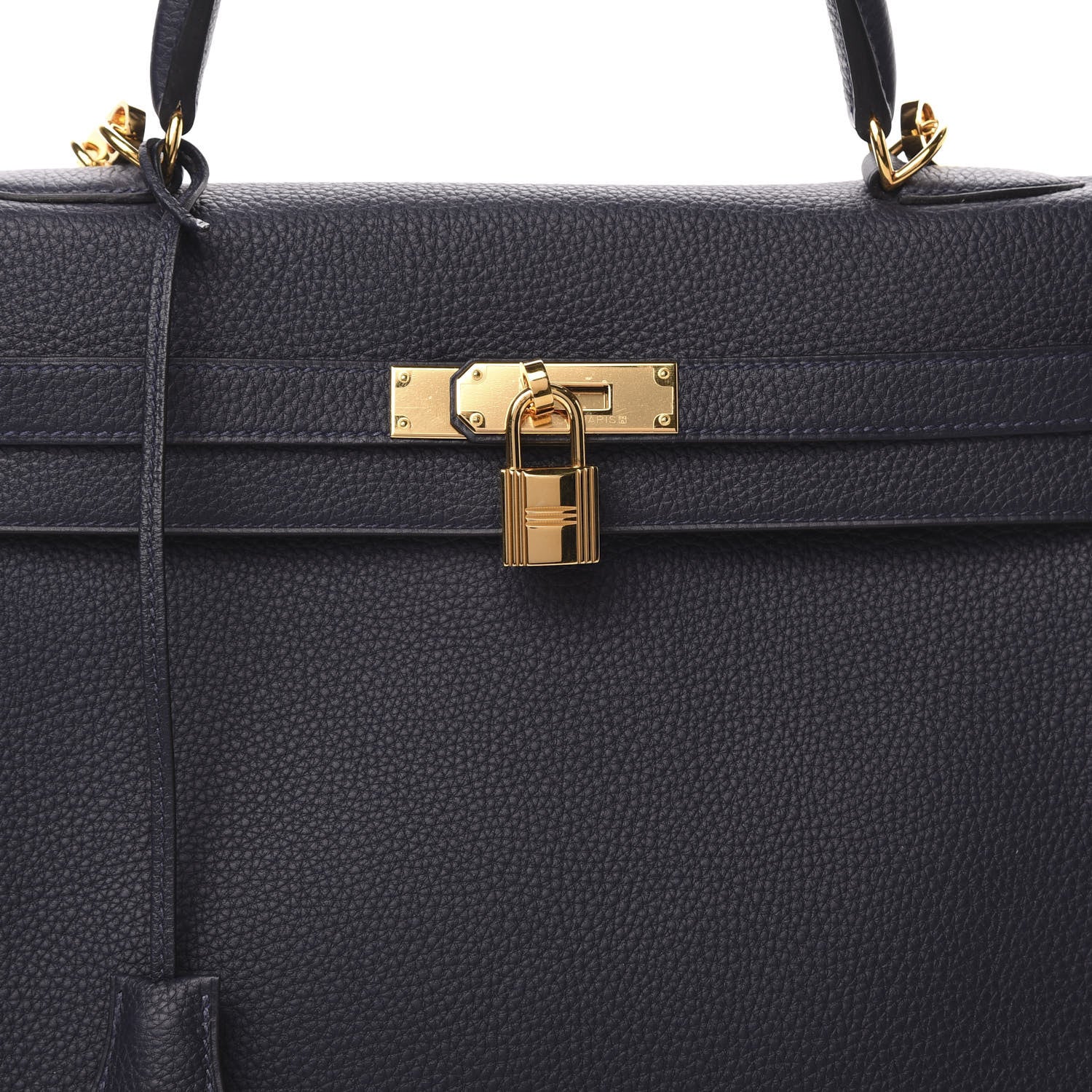 Hermes Togo Kelly Retourne 35 Bleu Nuit 9 of 11