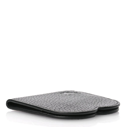 Burberry Grainy Calfskin Chess Card Case Black 4 of 8