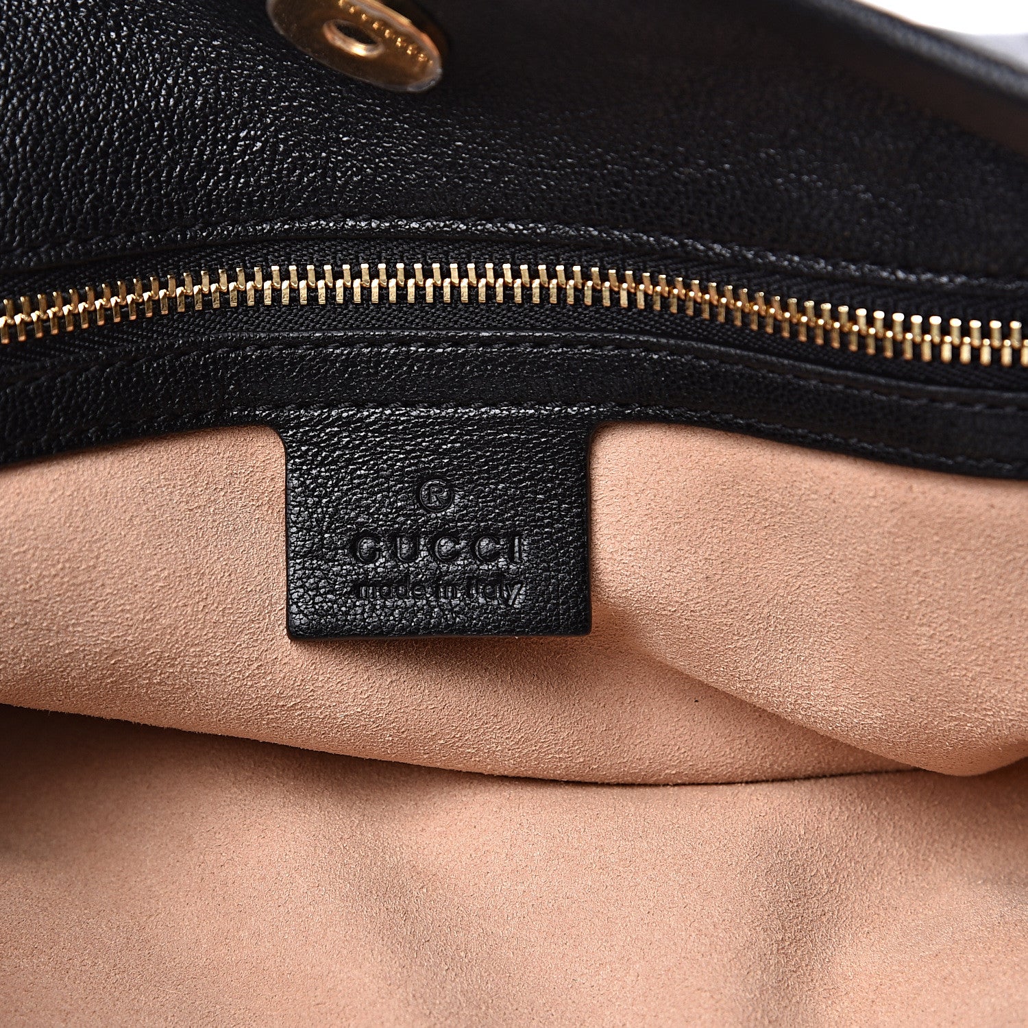 Gucci Sakai Calfskin Horsebit 1955 Cinch Top Messenger Bag Black 5 of 9
