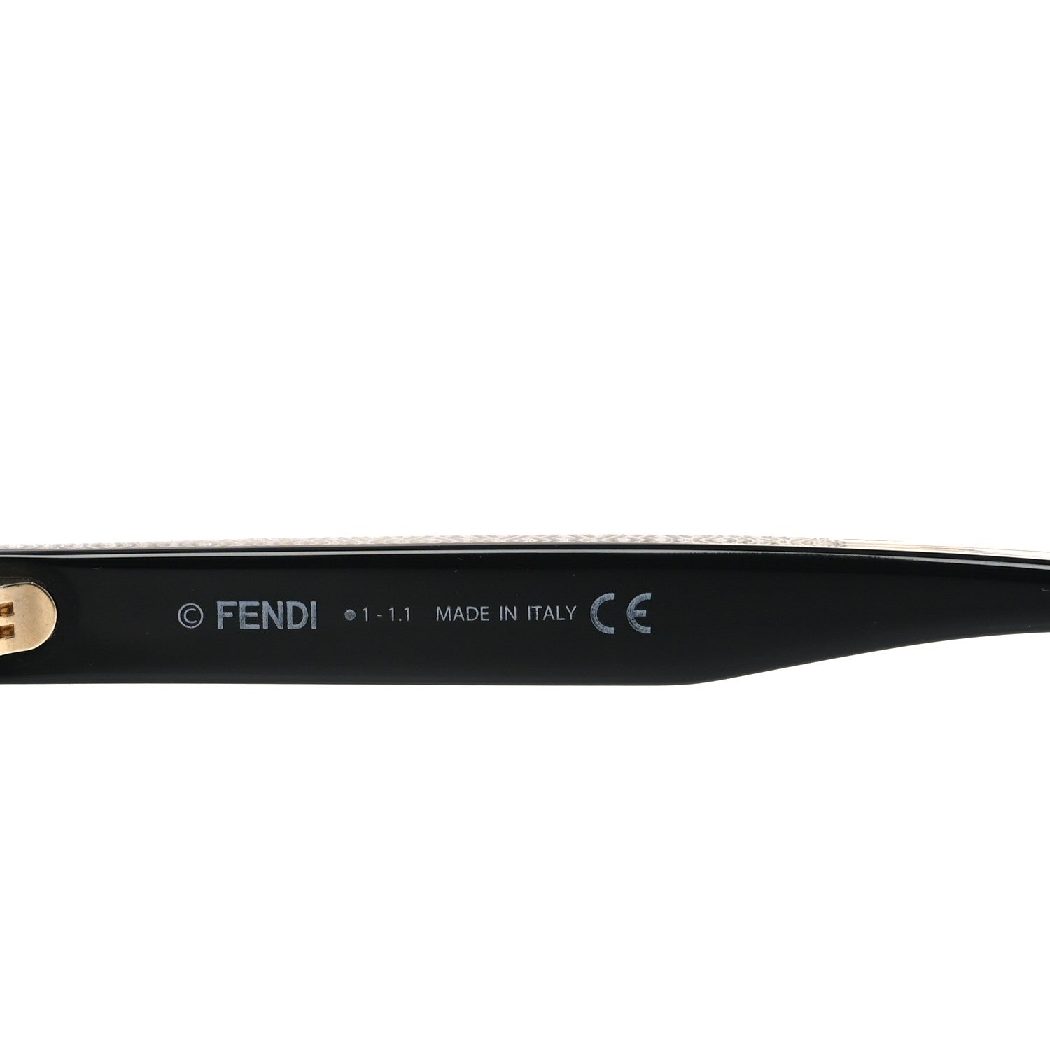 Fendi Square Sunglasses FE40001U Black 5 of 7
