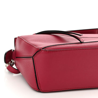 Loewe Calfskin Mini Puzzle Bag Raspberry 8 of 9
