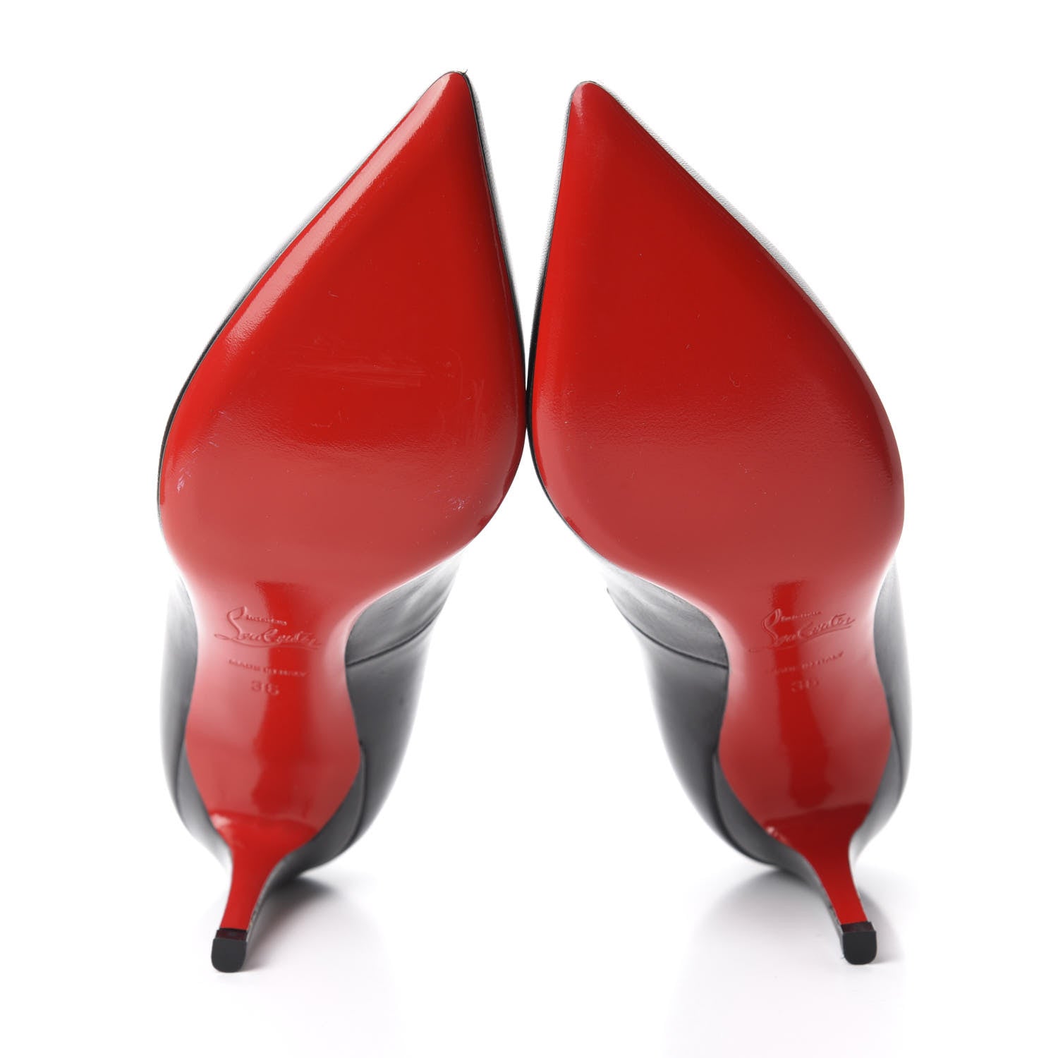 Christian Louboutin Kid Pigalle 85 Pumps 36 Black 6 of 9