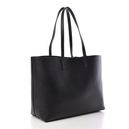Saint Laurent Calfskin Large Shopping Tote Black 4 of 11