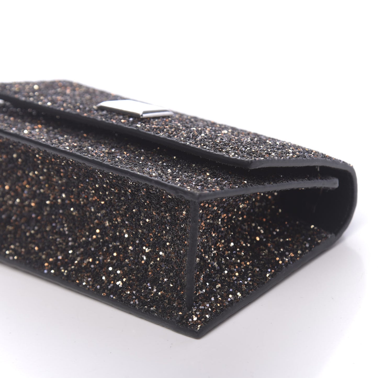 Glitter Fabric Leni Mini Shoulder Bag Amethyst