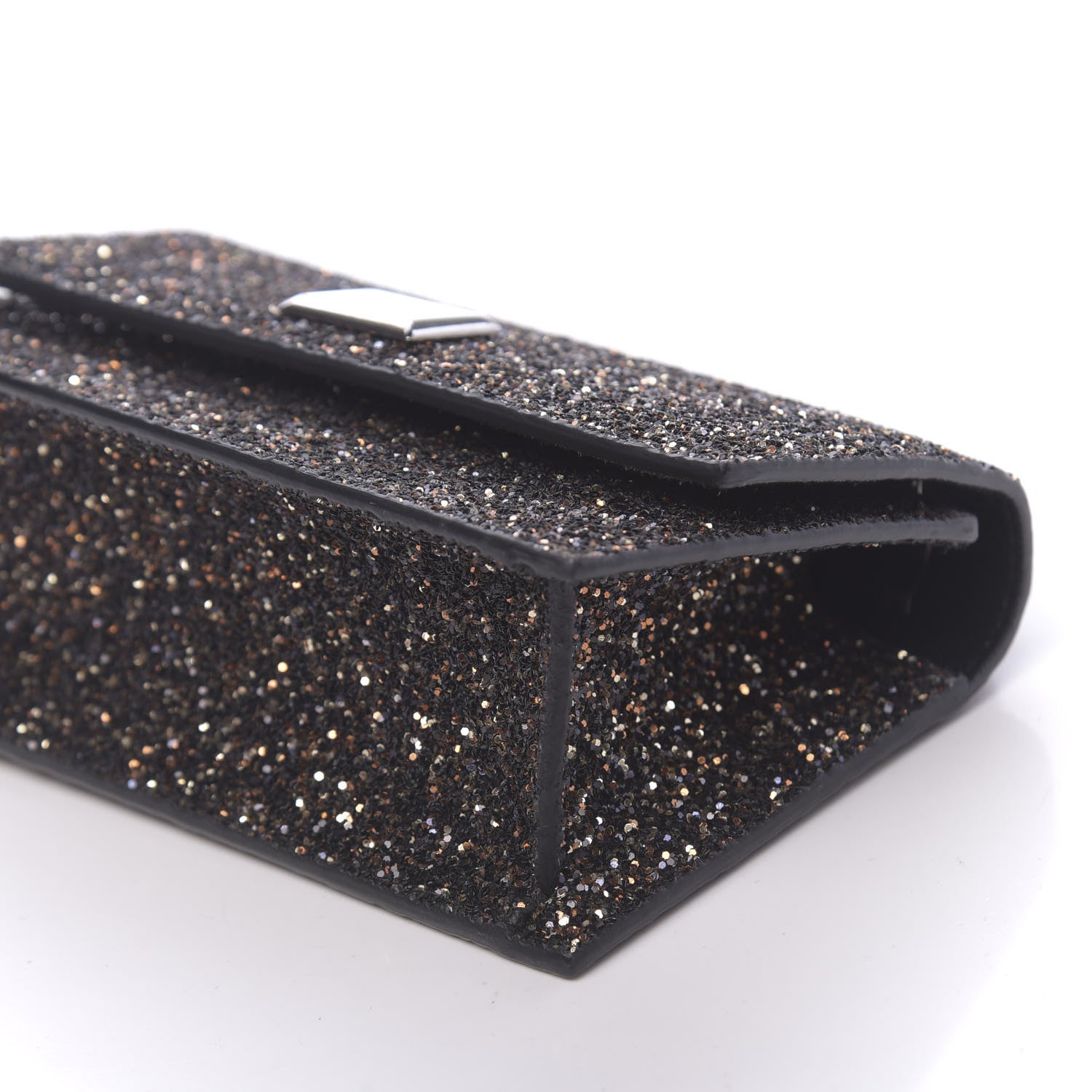 Jimmy Choo Glitter Fabric Leni Mini Shoulder Bag Amethyst 10 of 11