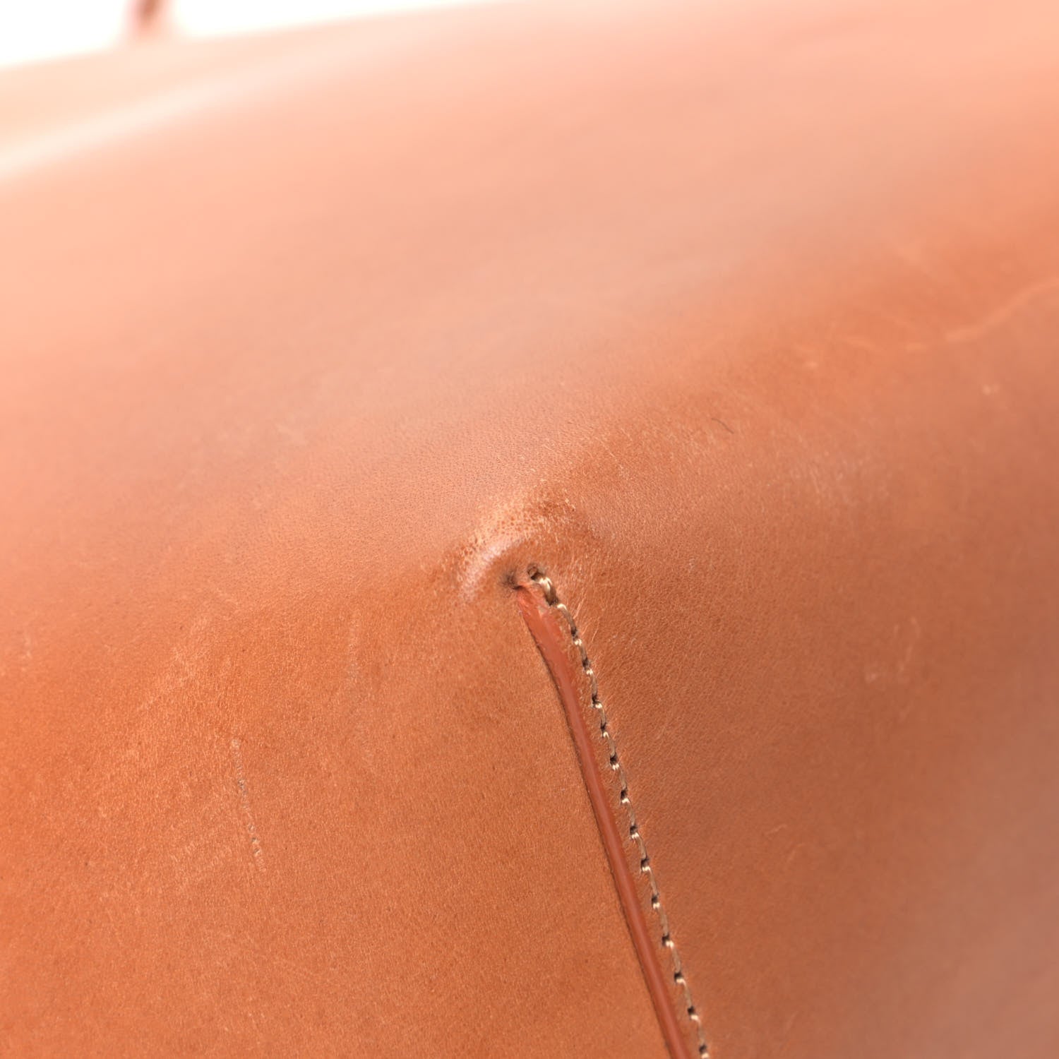 Mansur Gavriel Vegetable Tanned Calfskin Bucket Bag Cammello Dolly 5 of 6