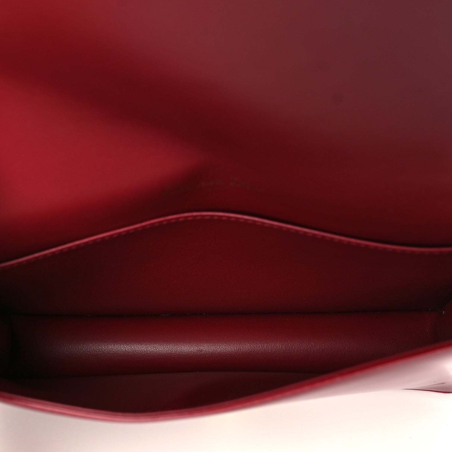 Christian Dior Patent Cannage Lady Dior Chain Wallet Rouge Ceris 5 of 10