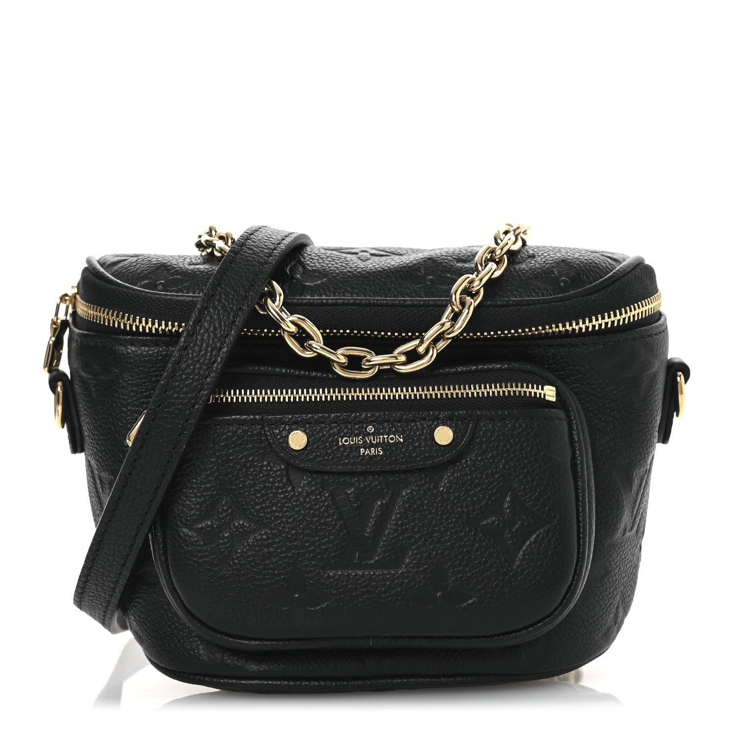 Louis Vuitton Empreinte Mini Bumbag Black 1 of 10