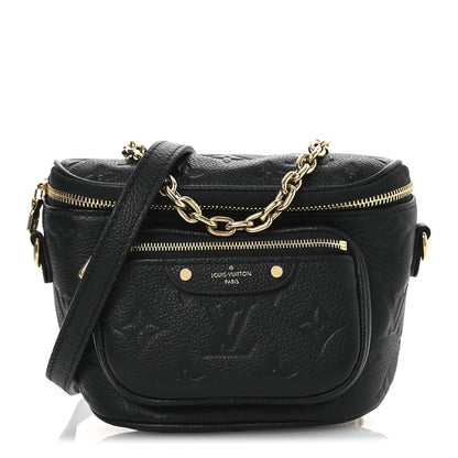Louis Vuitton Empreinte Mini Bumbag Black 1 of 10