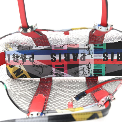 Christian Louboutin PVC Loubiballage East West Cabata Tote Clear Multicolor 5 of 10