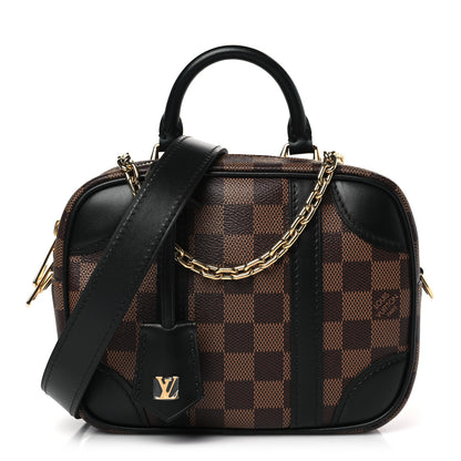 Louis Vuitton Damier Ebene Valisette Souple BB Black 1 of 8