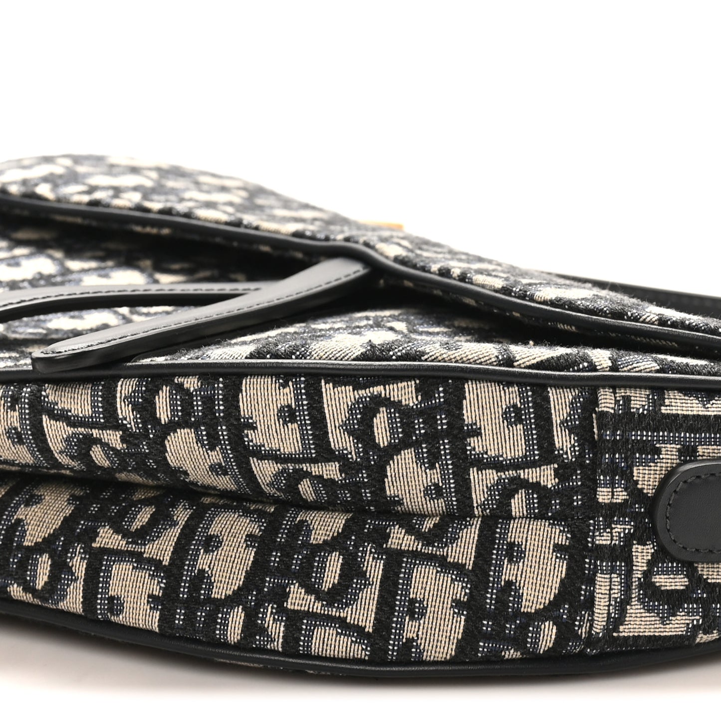 Oblique Saddle Bag Blue